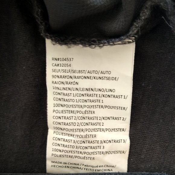 Anthro sleeveless Top with embroidered details - Picture 6 of 7